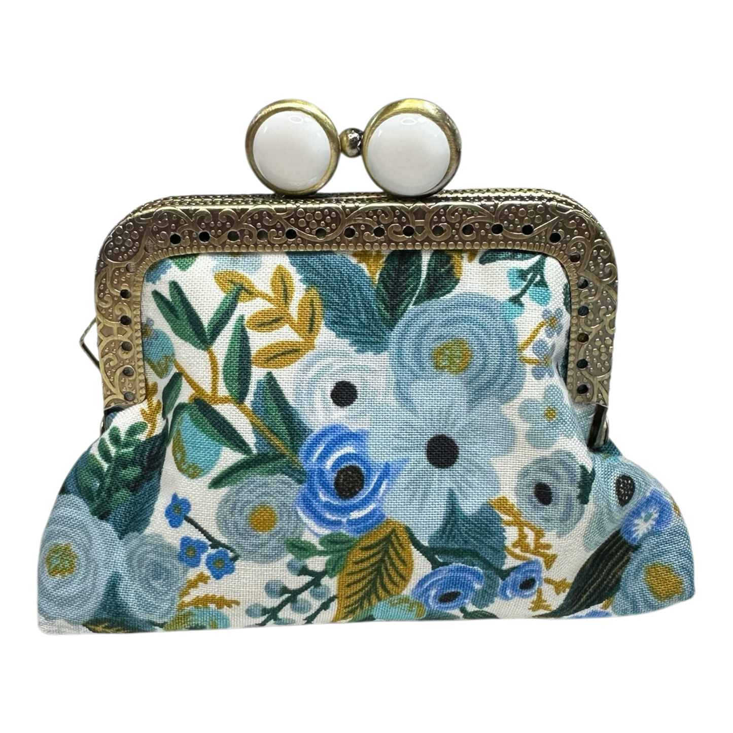 Kiki & Syds Mini Clutch Coin Purse - Blue Skies 