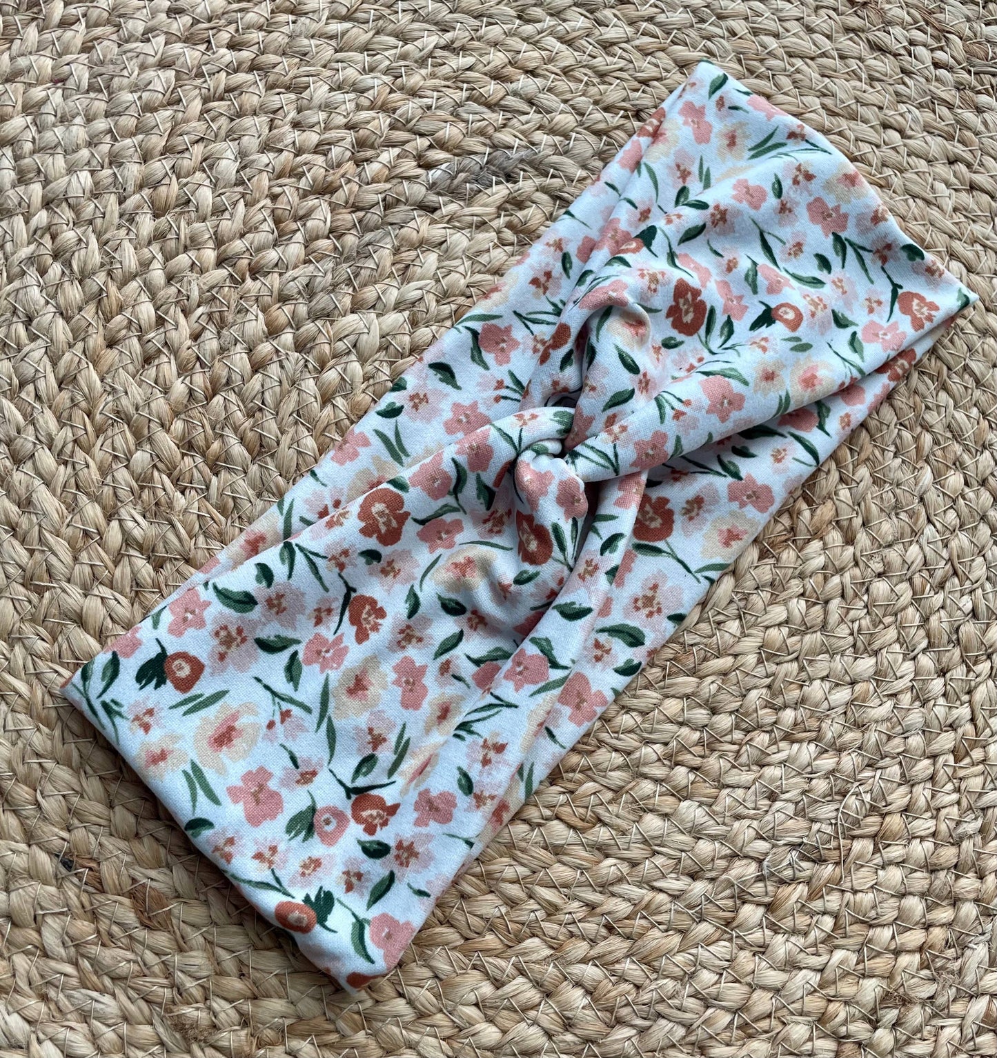 Painted Meadows Knit Twist Headband