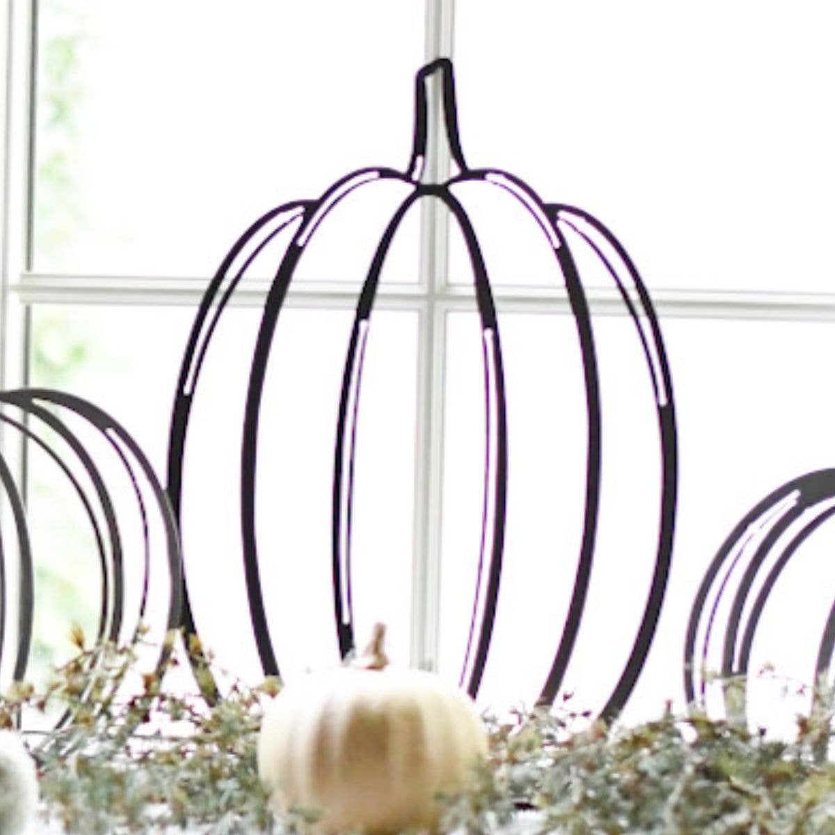 Pumpkin Steel Wall Decor