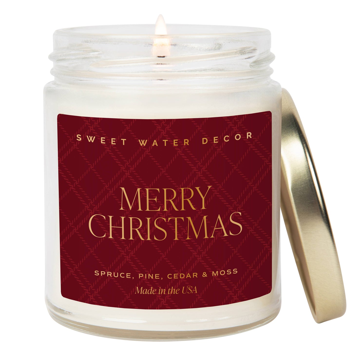 Merry Christmas 9 oz Soy Candle