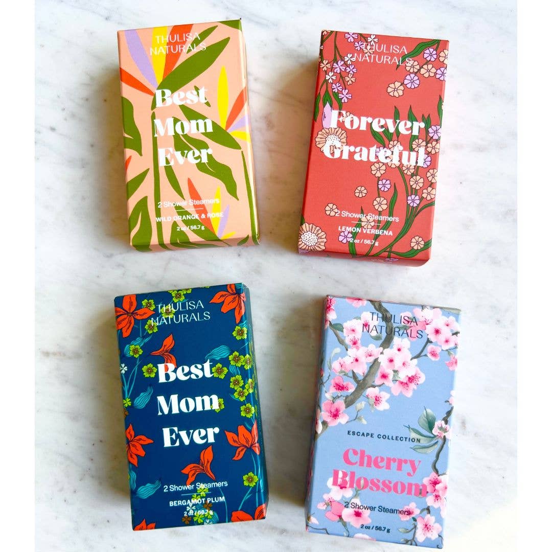 Mothers Day 💗 Best Mom Shower Steamers | Bergamot Plum 🆕