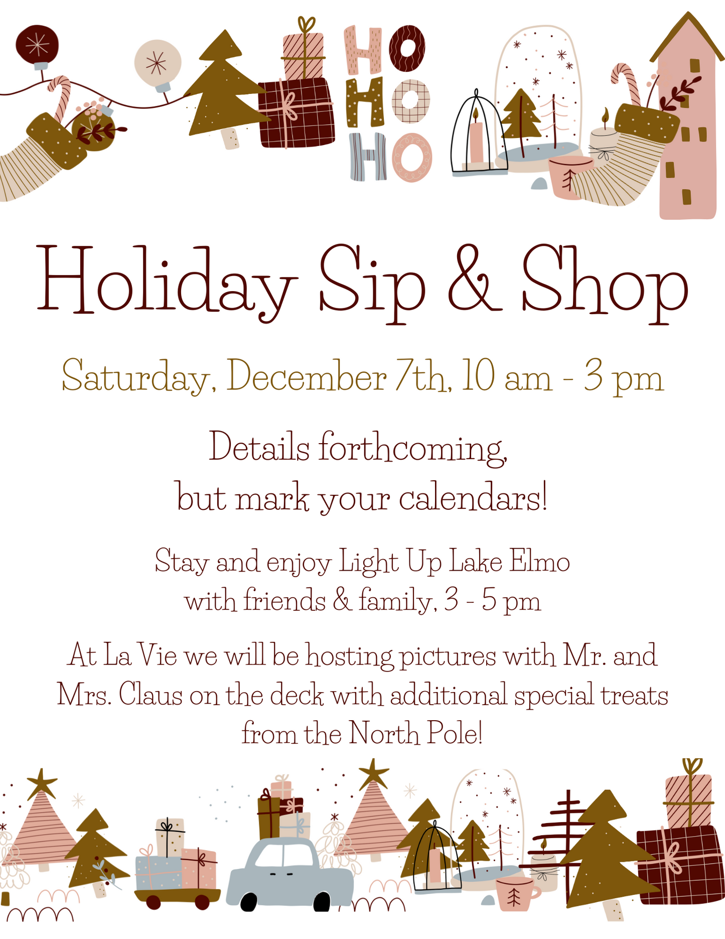 12/07/24 Holiday Sip and Shop