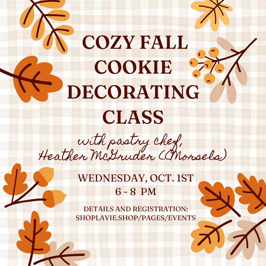 10/01/25 Morsels Cozy Fall Cookie Decorating Class