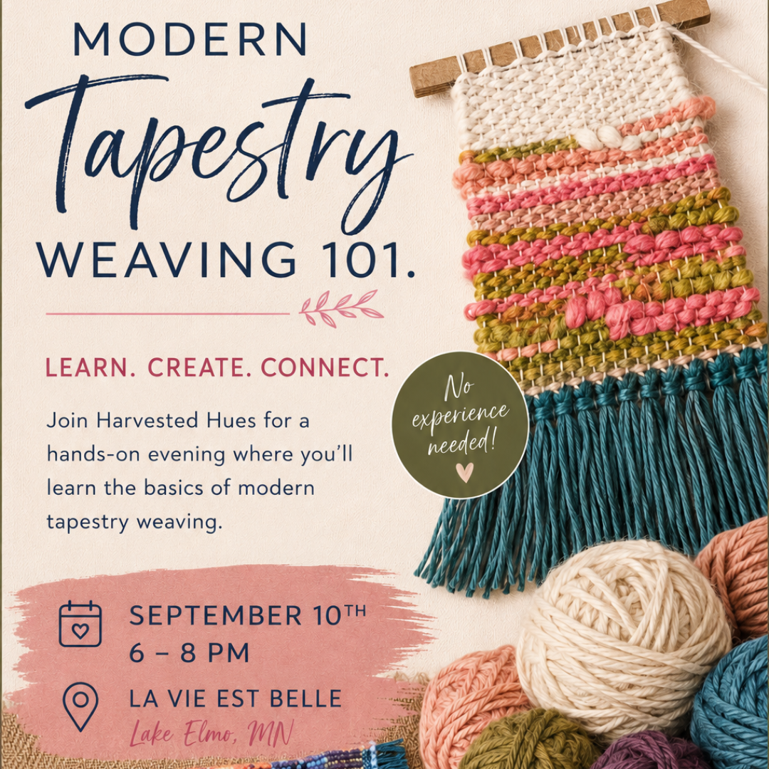 09/10/26 Modern Tapestry Weaving 101 with Harvested Hues (Alla Hale)