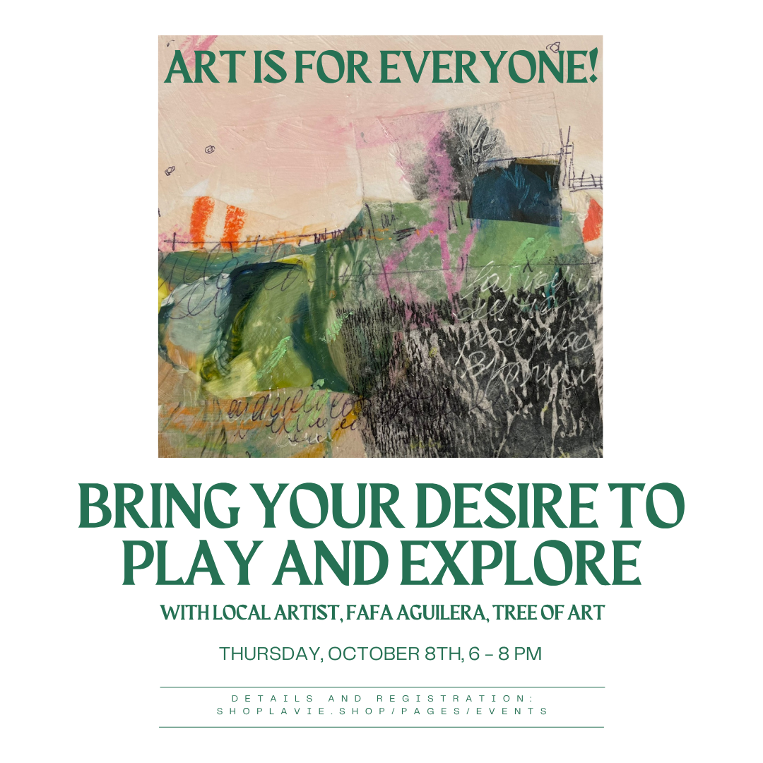 10/08/26 Play and Explore Art with Local Artist, Fafa Aguilera!