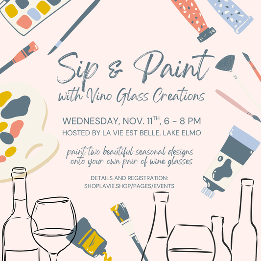 11/11/26 Sip and Paint with Vino Glass Creations