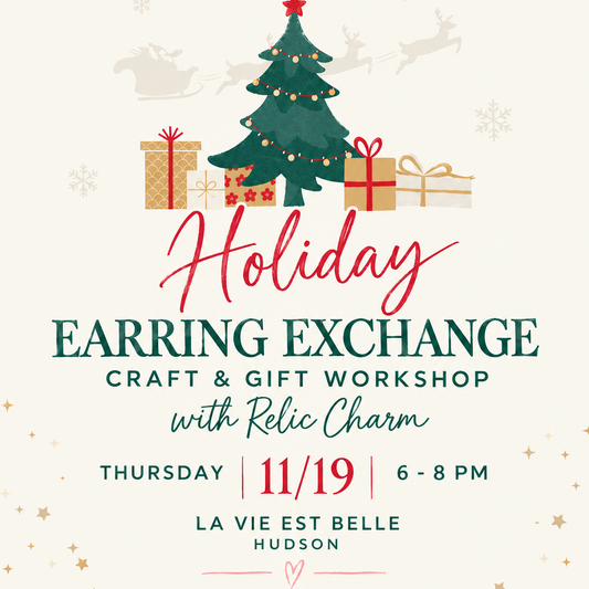 11/19/26 Holiday Earring Exchange:  Craft & Gift Workshop