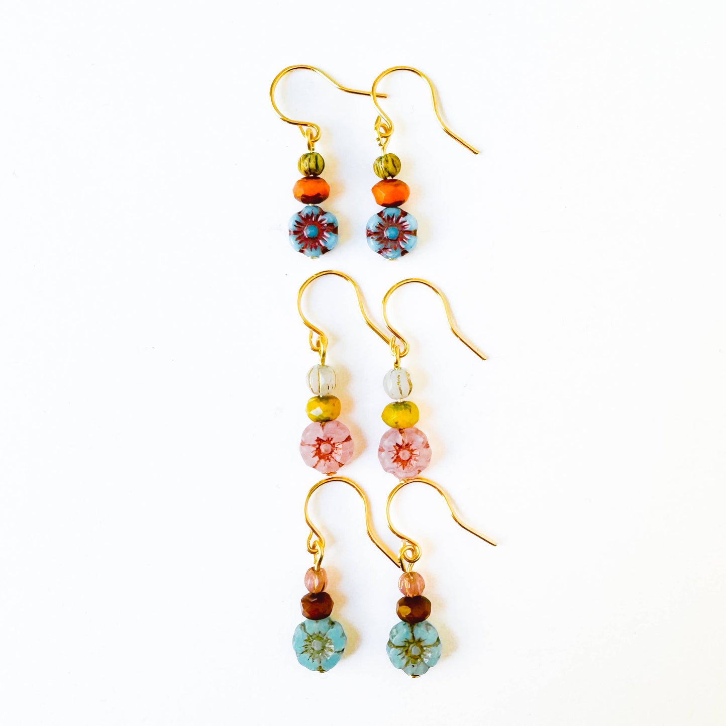 Charming Small Flower Earrings
