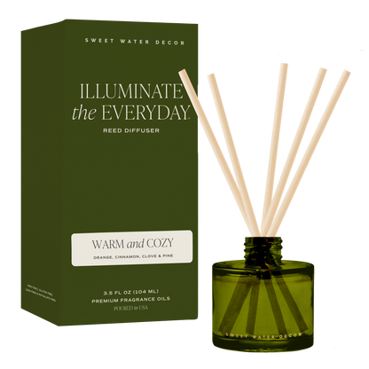 Warm & Cozy Reed Diffuser - Christmas Decor and Gifts