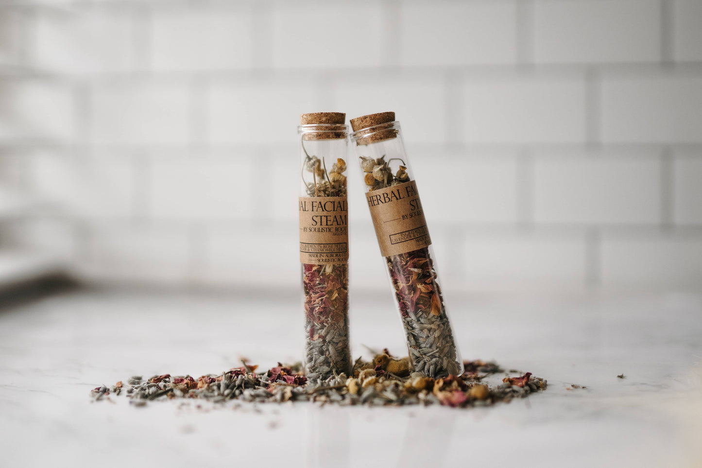 Herbal Facial Steam | Bath Tea with Dried Flowers and Herbs