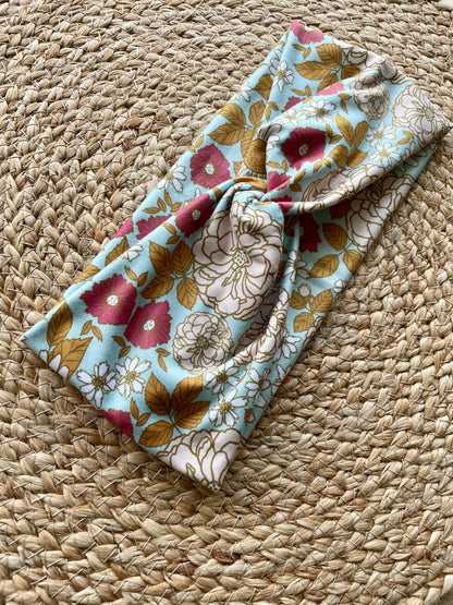 Golden Girl Knit Twist Headband