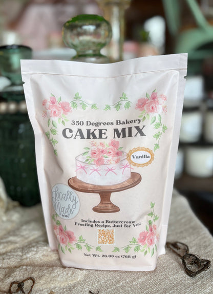 350 Degrees Bakery Cake Mix - Vanilla and Chocolate - Locally Made - La Vie Est Belle