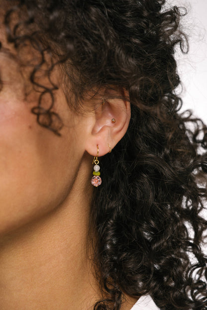 Charming Small Flower Earrings