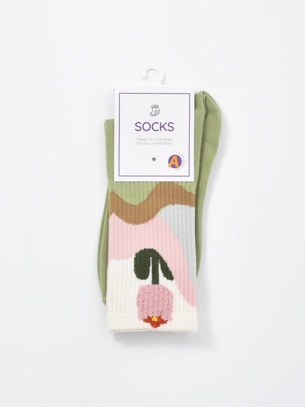 Rufia - Adorable Floral Socks