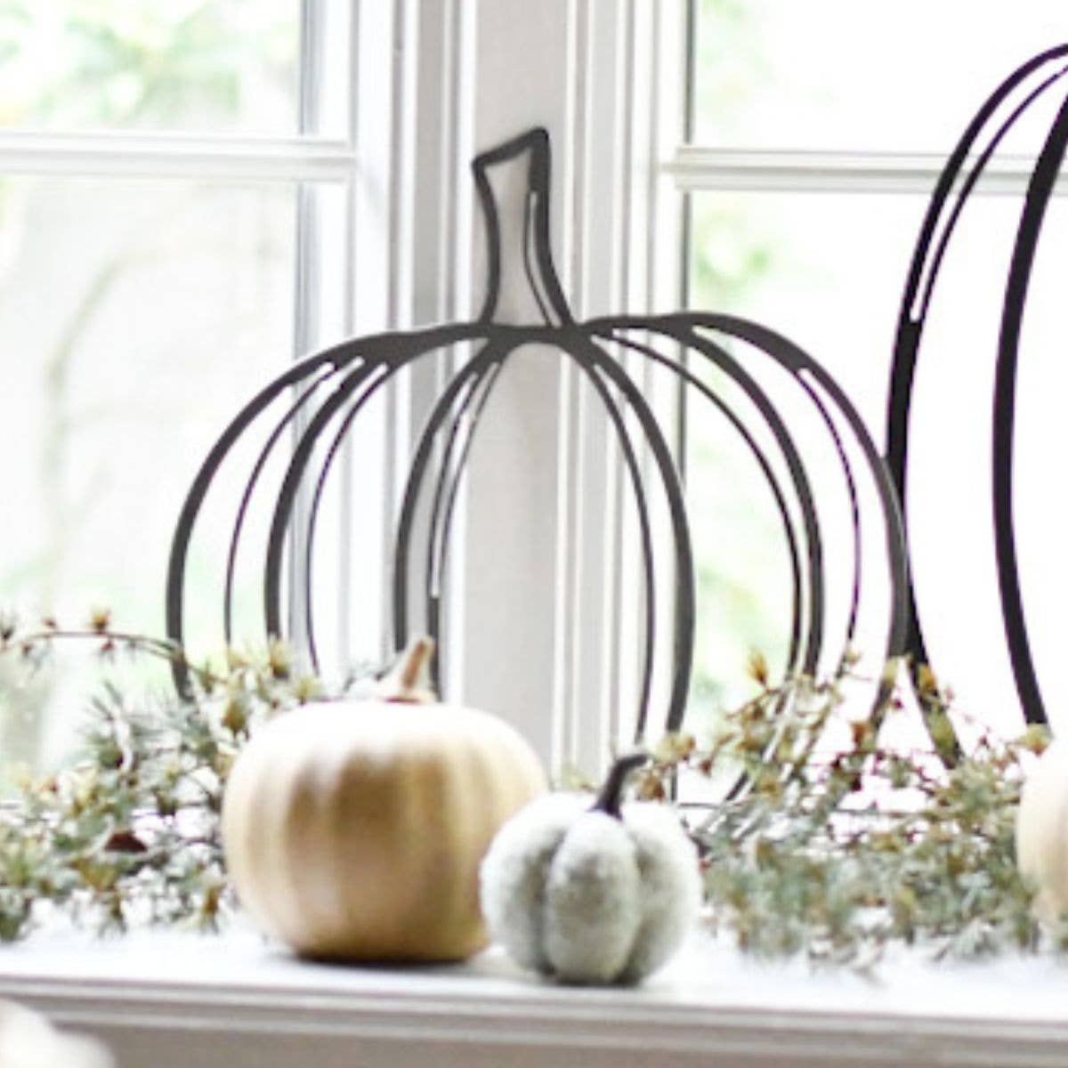 Pumpkin Steel Wall Decor