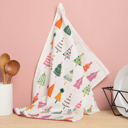 Glitzmas Christmas Dishtowel