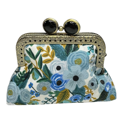 Kiki & Syds Mini Clutch Coin Purse - Blue Skies 