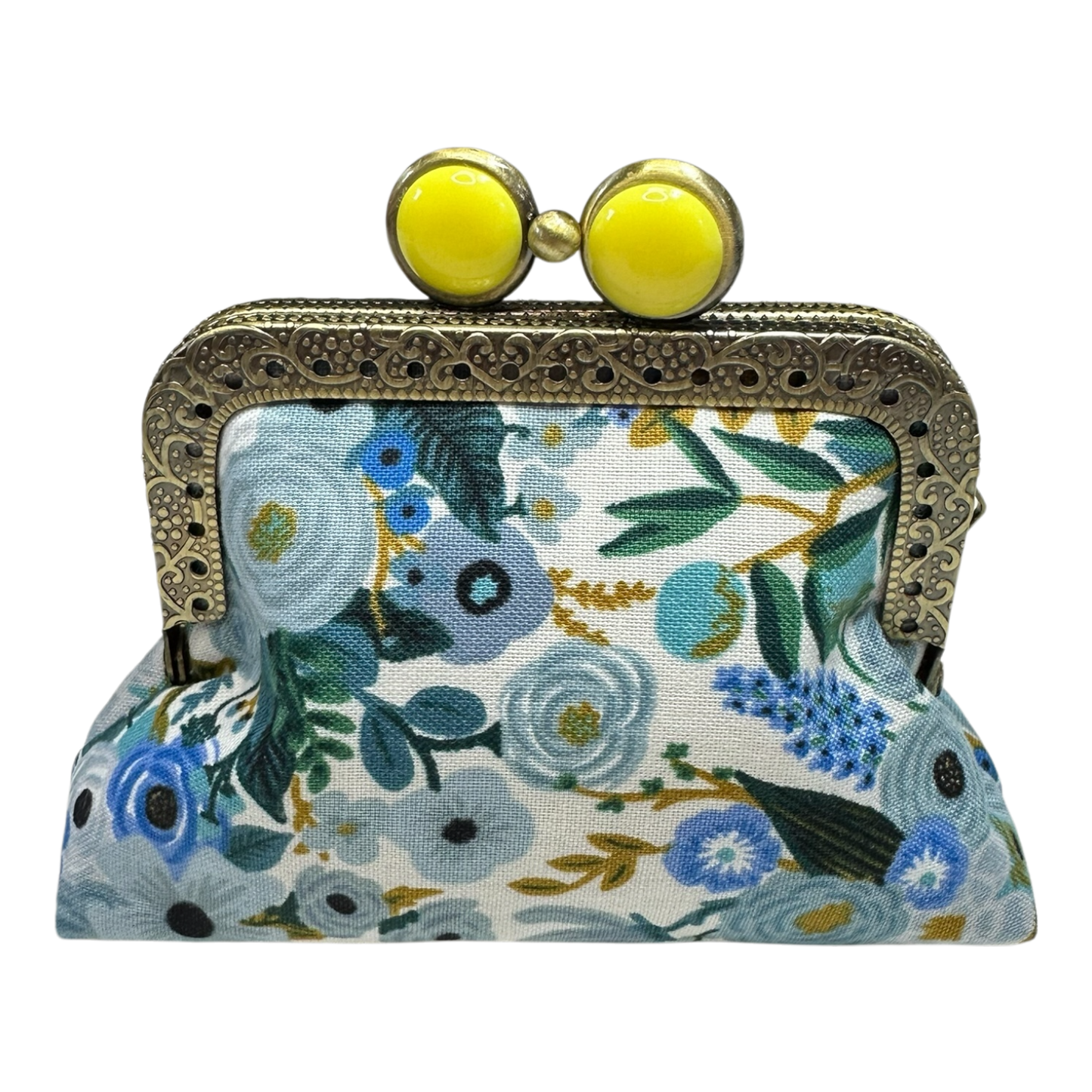 Kiki & Syds Mini Clutch Coin Purse - Blue Skies 