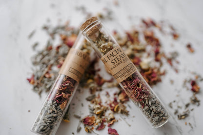 Herbal Facial Steam | Bath Tea with Dried Flowers and Herbs