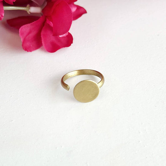 Open Orbit Ring - Gold