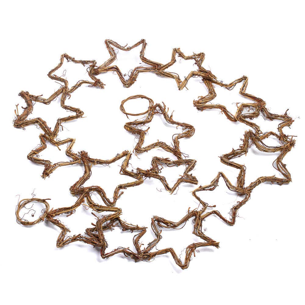 5 ft Chain Grapevine Twig Heart Garland - La Vie Est Belle