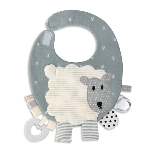 Activity and Sensory Bib - Lamb