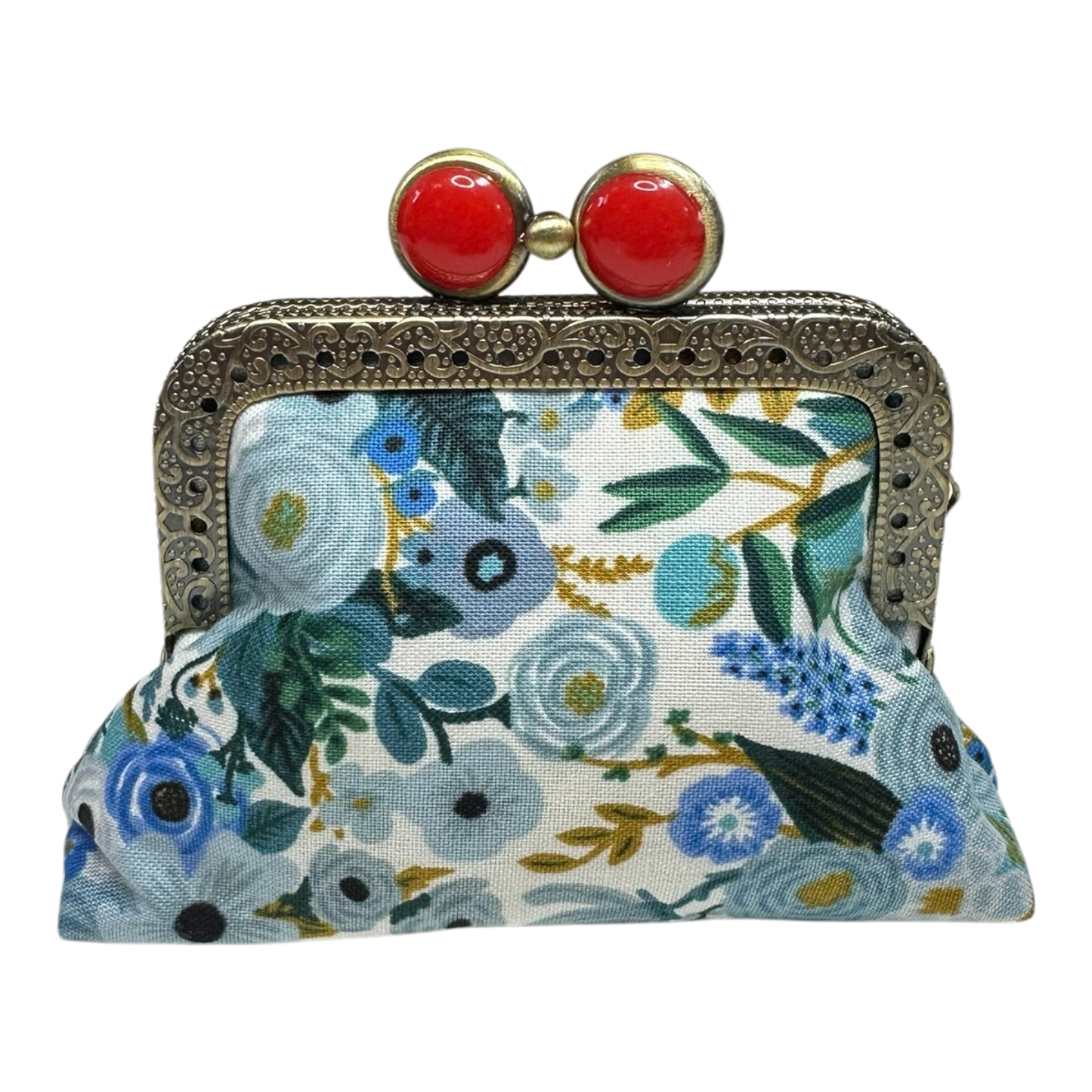 Kiki & Syds Mini Clutch Coin Purse - Blue Skies 