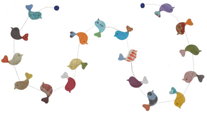 5ft Bird Paper Garland - La Vie Est Belle
