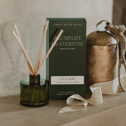 Let It Snow Reed Diffuser - Christmas Decor & Gifts