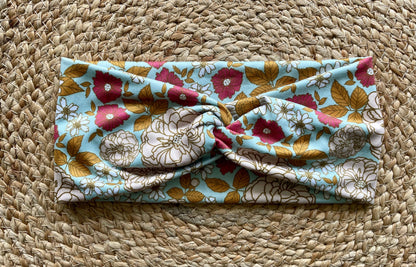Golden Girl Knit Twist Headband