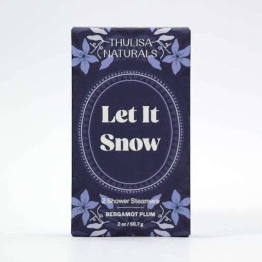 Christmas Shower Steamers (Bergamot and Plum), 2 Pack