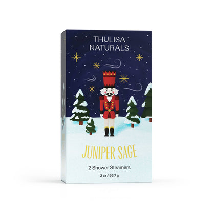 Juniper Sage Shower Steamers | Stocking Stuffer |  2 pack