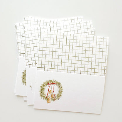 Bell Wreath Place Cards