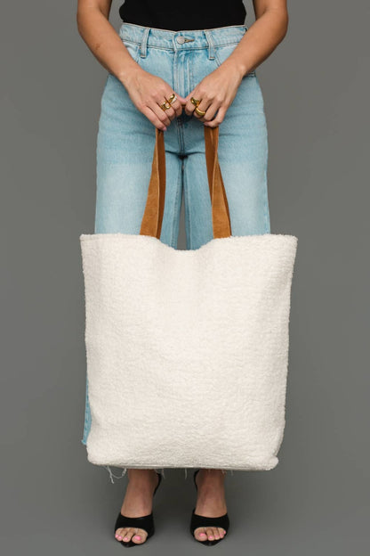 Skiing People Scene Tote