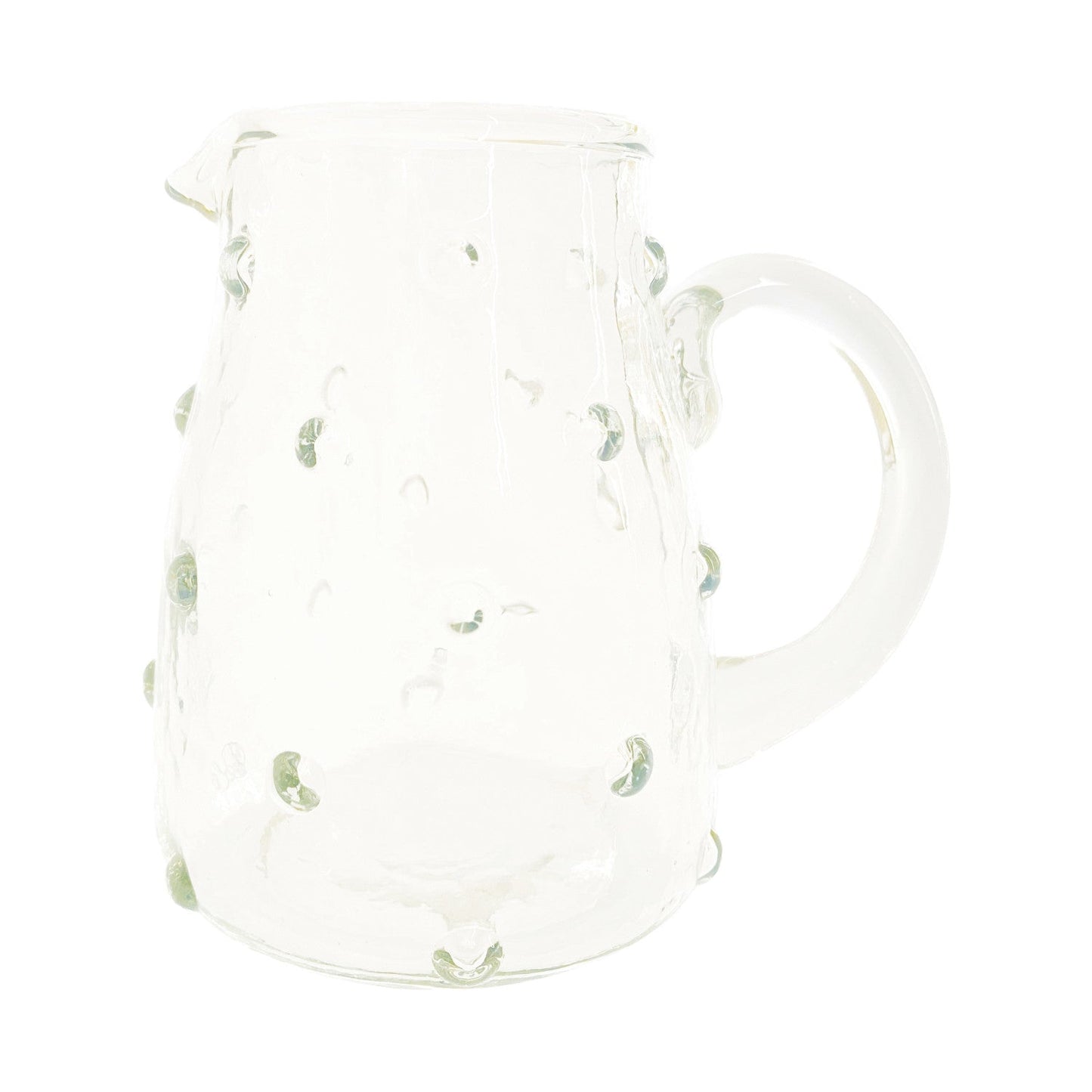 8 oz. Recycled Glass Hobnail Creamer - La Vie Est Belle