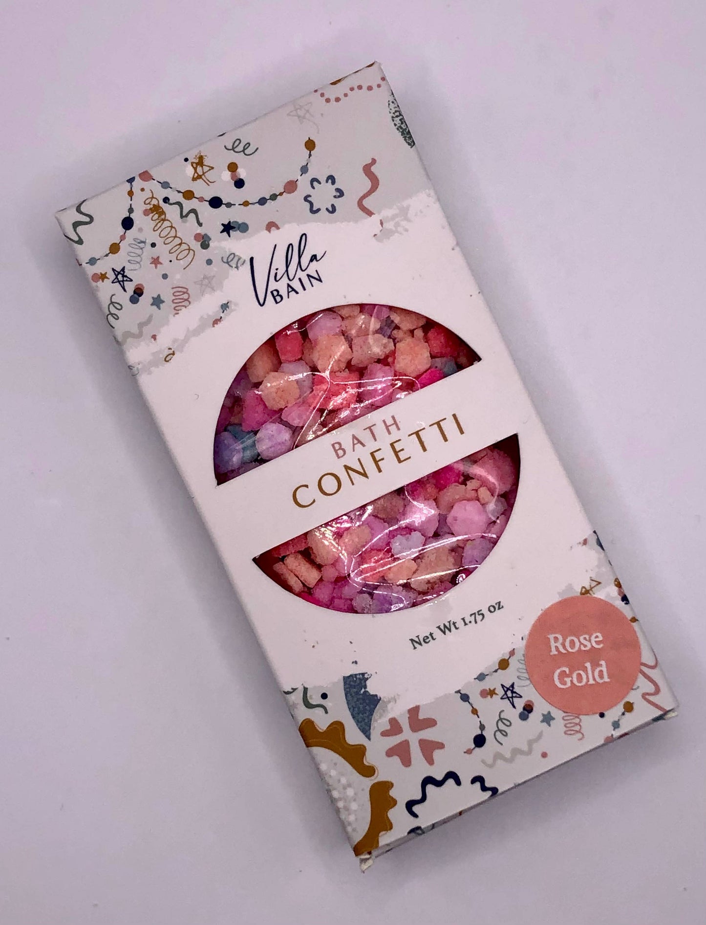 Rose Gold Bath Confetti