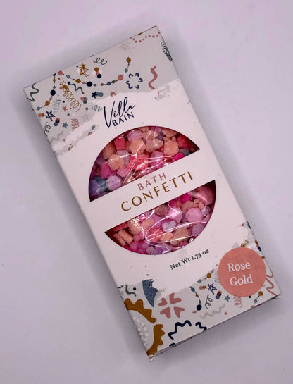 Rose Gold Bath Confetti