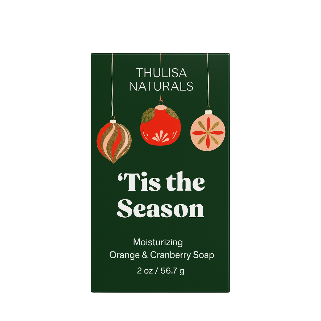 Christmas Orange & Cranberry Shower Steamers, 2 Pack