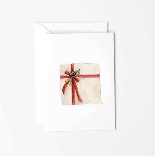 Pinecone Gift Mini Notecard