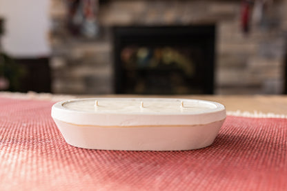 05/08/25 Three Wick Dough Bowl Candle Making Class with Burnt at Both Ends