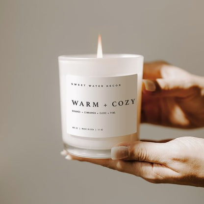 Warm & Cozy Soy Candle
