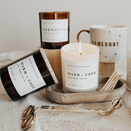 Warm & Cozy Soy Candle