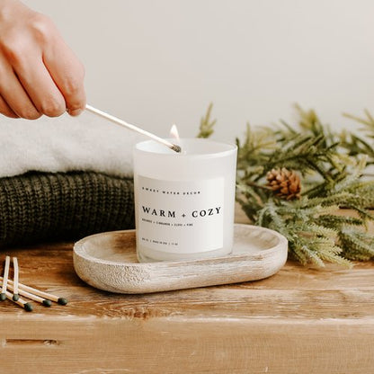 Warm & Cozy Soy Candle