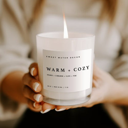 Warm & Cozy Soy Candle