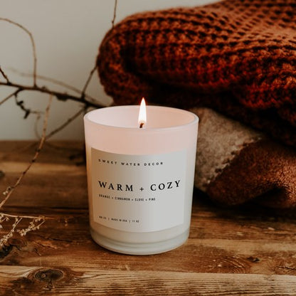 Warm & Cozy Soy Candle
