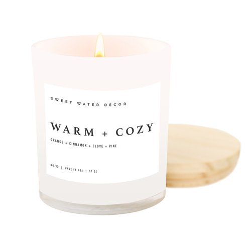 Warm & Cozy Soy Candle