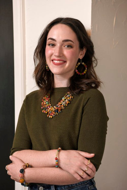 Kantha Timeless Hoops