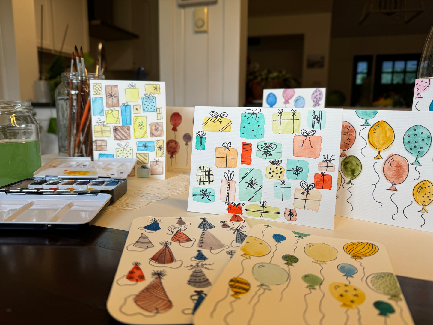 11/23/24 Holiday Watercolor Cards with Harvested Hues (Alla Hale)