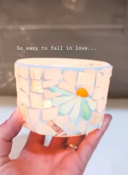 09/24/26 Unplug + Create Night: Create Your Own Mosaic Candle Holder