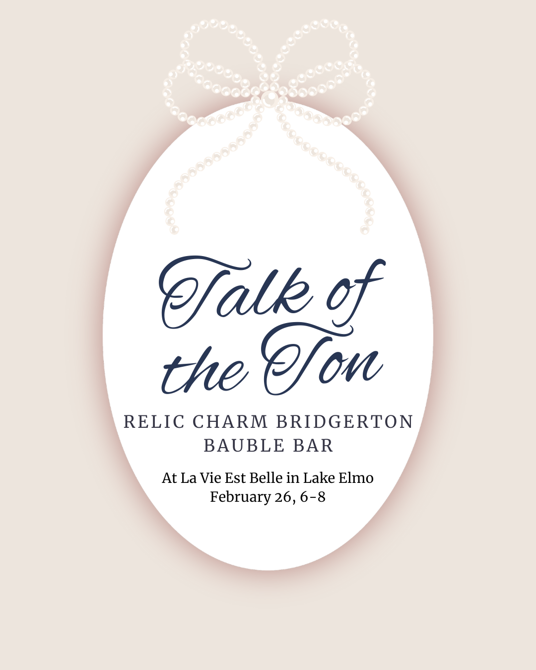 02/26/26 Talk of the Ton - Relic Charm Bridgerton Bauble Bar